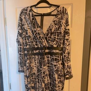 Black and White Dress